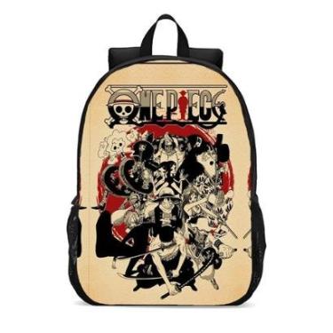 Imagem de Mochila Escolar Infanto Juvenil Anime One Piece Novidades 0288-Unissex