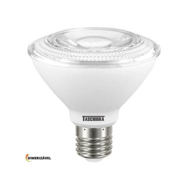 Imagem de Lâmpada Led Taschibra Par 30 E27 Ip65 Dimerizavel Bivolt 2700k Luz Quente