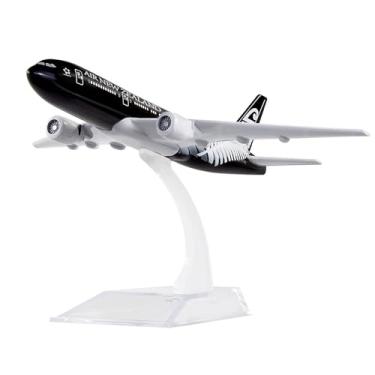 Imagem de TECKEEN 1/400 Scale Air New Zealand B777 Model Alloy Fighter Model Diecast Plane Model for Collection