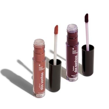 Imagem de Combo Dos Sonhos: Batom Líquido Uvite 4ml + Gloss Labial Malvalex 4ml