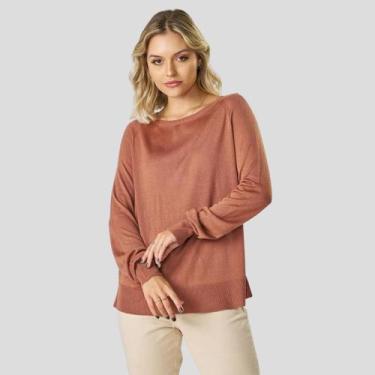 Imagem de Blusa Feminina Tricot Manga Longa Beagle