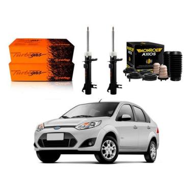Imagem de Kit Amortecedor Dianteiro Fiesta Sedan 1.0 1.6 2010 A 2014 - Cofap