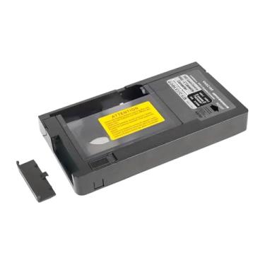 Imagem de AsrMyjcx Conversor de cassete VHS para VHSC Conversor de tocador de fita Acessórios eletrônicos Instalação simples 12 mm para tocador de videocassete