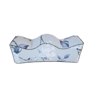 Imagem de DimyFew Almofada Confortável para Os Pés, Design Ergonômico, Apoio para As Pernas, Azul, Tamanho real