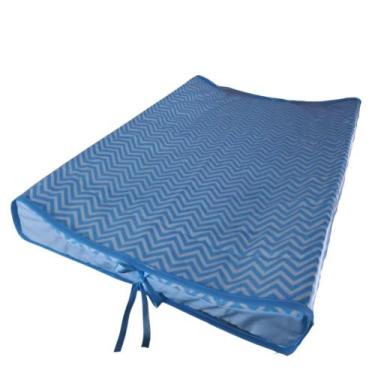 Imagem de Trocador Bebê Anatômico Cômoda Capa Plástica Americano Chevron - Luma 