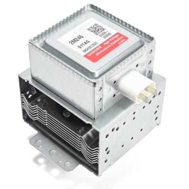 Imagem de 2M246 6324W1A001L ímã de micro-ondas compatível com a maioria dos LG 6324W1A001B 6324W1A001E AP6316906 AP4457332, peças de reposição para forno micro-ondas LG, vários orifícios de montagem fáceis de