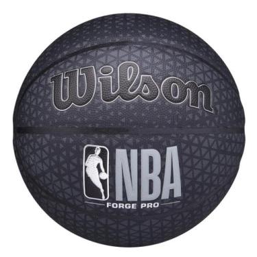 Imagem de Bola De Basquete NBA Forge Pro Printed Size 7 Wilson, Preto
