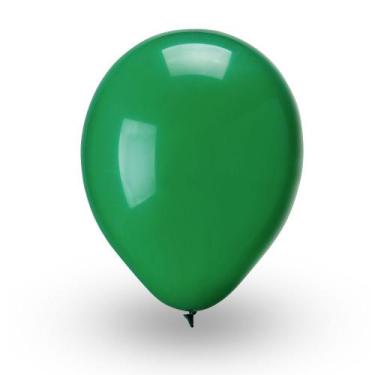Imagem de Balao Liso 9 Granfesta Verde C/50 Pic Pic