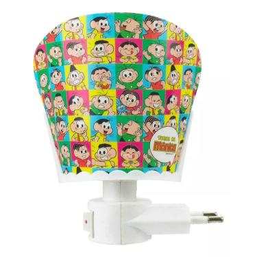 Imagem de Luminária Abajur Parede Quadrinhos 13x10cm - Turma Da Mônica