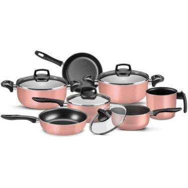 Imagem de Conjunto de Panelas Madri Rose Supra Colors 7 Peças 5679-mta