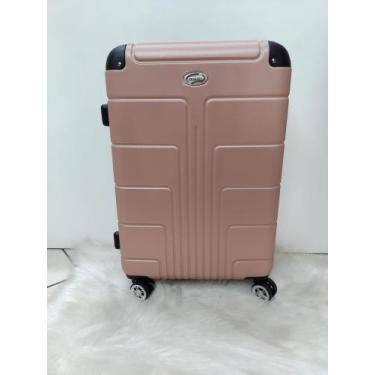 Imagem de Mala de viagem de fibra 23kg frabags, Rosê