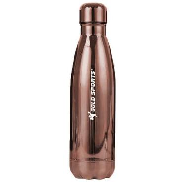 Imagem de Garrafa Térmica em Inox 500 ml Gold Sports Cobre, Unissex, Cobre, Únic