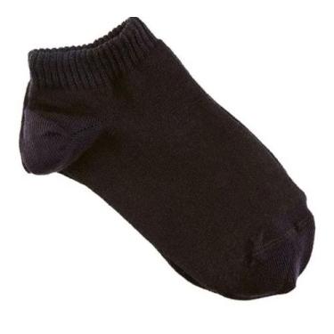 Imagem de Meia Soquete Lupo Socks Algodão (04572-001) 1 Par, Preto, 34/39