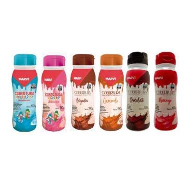 Imagem de Cobertura para sorvete 190g marvi - escolha o sabor