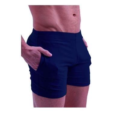 Imagem de Sunga Short Bermuda com Bolsos Laterais - Kosh, Marinho, G