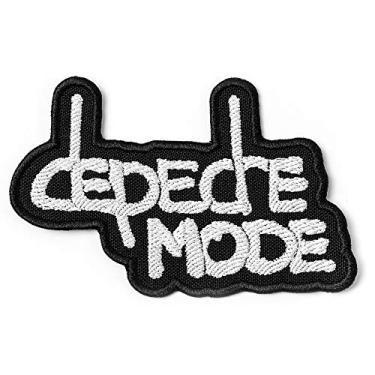 Imagem de DM Patch, Synth-Pop, New Wave, Dance, Eletrônico, Banda de Rock Alternativo/Bordado/Passar a Ferro (8,9 cm x 5 cm)
