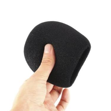 Imagem de Espuma Microfone Condesador Anti-Puff Redutor de Ruído Eco Proteção Co