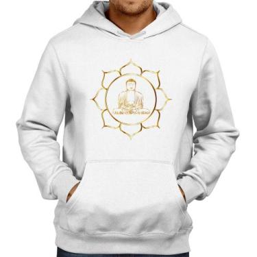 Imagem de Moletom Buda - Foca na Moda, Branco, P