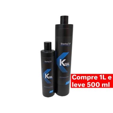 Imagem de Compre um Shaving Gel de 1L e Leve de 500ml - Ksial For Men