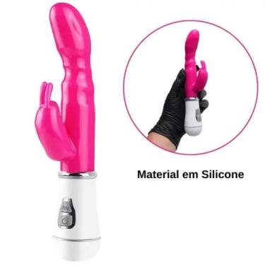 Imagem de Vibrador Ponto G em Jelly Duplo com 10 Níveis de Vibração Sexy Import