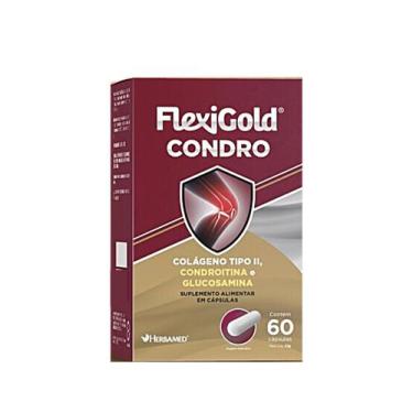 Imagem de Flexigold Condro Colágeno Tipo 2 Condroitina 60 Capsulas - Herbamed