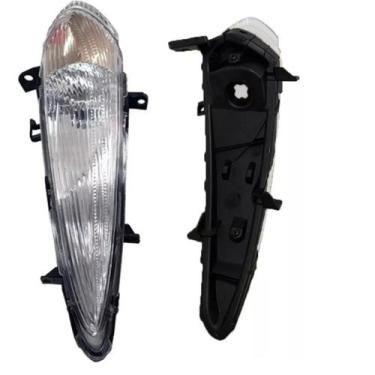 Imagem de Seta Pisca Dianteiro Direito Honda Biz 125 2018 Plasmoto, Branco, Dire
