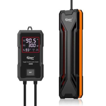 Imagem de Aquecedor de Aquário Hygger 300W Submersível com Controlador Digital