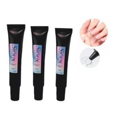 Imagem de Cola sólida Sioux Soft gel para Unhas postiças tips soft Gel Alongamen