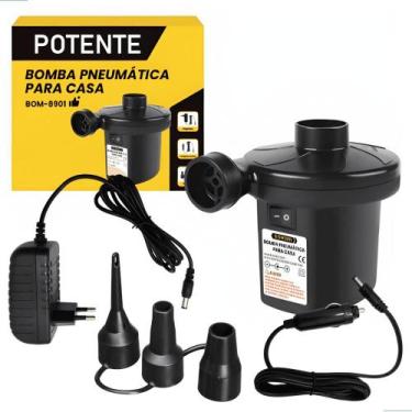 Imagem de Bomba de Ar Elétrica Inflador Prático para Todas as Suas Necessidades 
