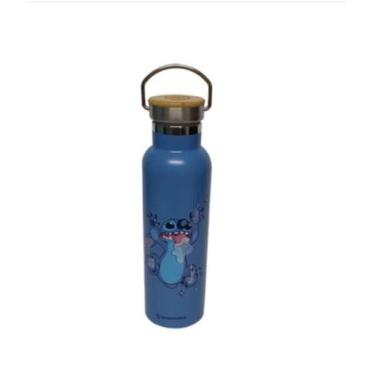 Imagem de Garrafa Térmica Camp 600Ml Viagem Escola Stitch Disney - Zona Criativa