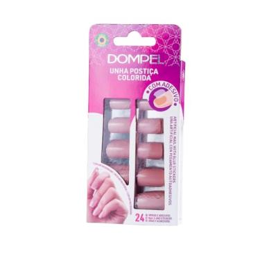 Imagem de Unha Postiça Dompel C/24 797 Nude Rose