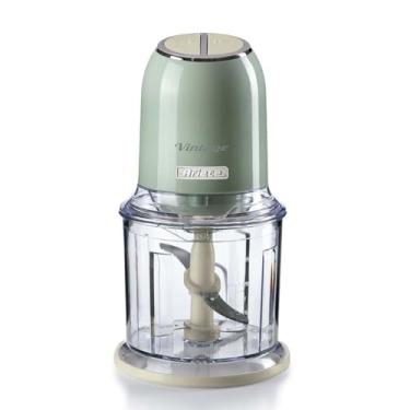 Imagem de Ariete 438, Triturador e Processador de Alimentos Vintage Verde, 600 ml, 4 Lâminas de Aço Inoxidável, 2 Velocidades + Pulso, 250 Wats - 127V
