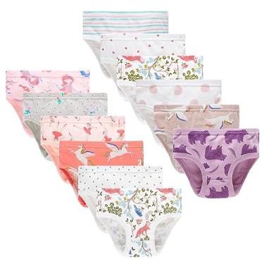 Imagem de Barara King Calcinha infantil infantil de algodão macio para meninas, Pacote com 12 - Moda sortida -2328, 18-24 meses