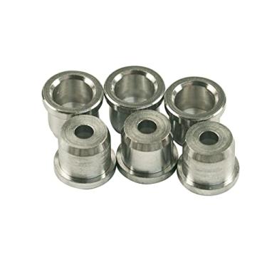 Imagem de Kluson Conjunto de virola de corda de substituição para Fender Telecaster cromado