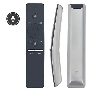 Imagem de PerFascin Controle remoto de voz de substituição BN59-01242A adequado para Samsung TV UN49KS8000 UN55KS8000 UN55KS800D UN60KS800D UN65KS800D UE49KS8000 UE55KS8000 UE75KS8000 UE55K S8002 UE75KS8002
