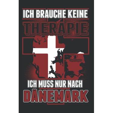 Imagem de Dänemark Notizbuch: Dänemark Therapie Urlaub Fanö Reise Geschenk / 6x9 Zoll / 120 gepunktete Seiten
