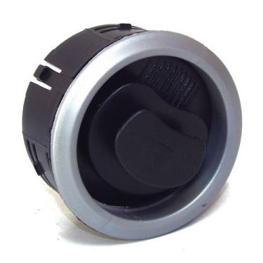 Imagem de Difusor De Ar Central Lateral Prata Com Suporte Auto Quality Prisma ce