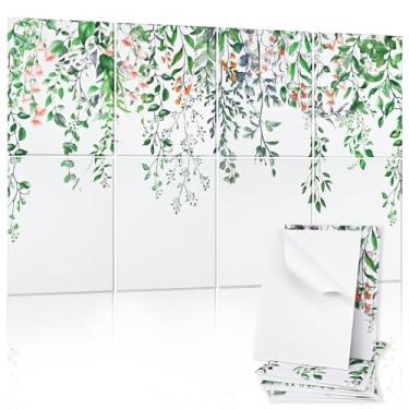 Imagem de Tutmyrea Pacote com 8 painéis acústicos, painéis de parede à prova de som de alta densidade de 121 cm x 81 cm, painéis decorativos autoadesivos absorventes de som, painéis de som de tratamento