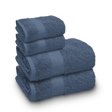 Imagem de Jogo de Toalha Banhão Indiana Intense 100% Algodão 4 Peças Gramatura 600 Orquídea