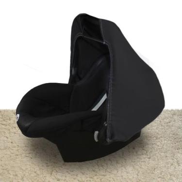 Imagem de Capota para Bebe Conforto - NoBrand, Preto