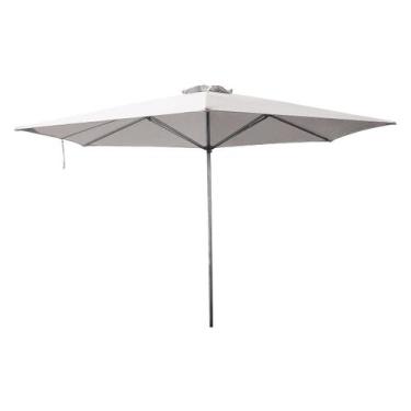 Imagem de Ombrelone Central 3,00m de Diâmetro Em Alumínio para Areia ou Grama Pe