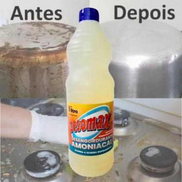 Imagem de Detergente Desengordurante Tira Óleo Gordura Limpa Panela Fogão Desoma