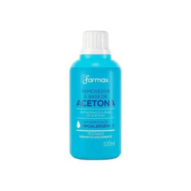 Imagem de Acetona Farmax 100ml Manicure Profissional Revenda Atacado