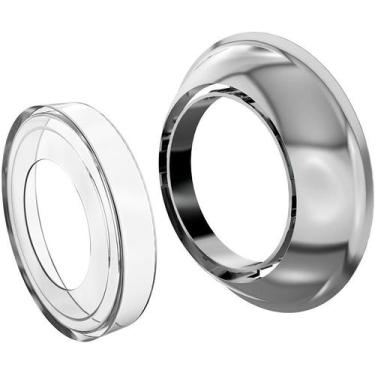 Imagem de Canopla Sifão Abs Universal Cromada com adapatador 1.1/2 e 2" - 030449