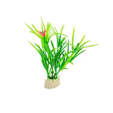 Imagem de Planta Artificial para Aquario ate 10cm Enfeite e Decoração - Acquapex