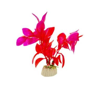 Imagem de Planta Artificial para Aquario ate 10cm Enfeite e Decoração - Acquapex