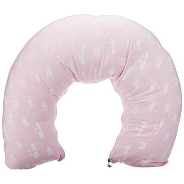 Imagem de Almofada de Amamentação para Bebê Cisne Rosa, Biramar Baby, Rosa