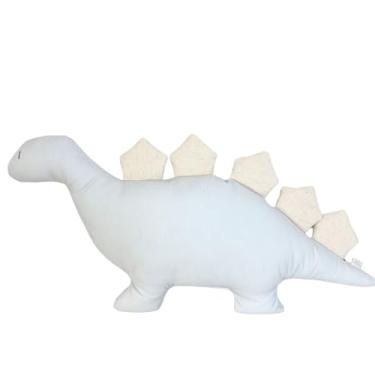 Imagem de Almofada Decorativa Dino Bento Azul/Linho Bege, Biramar Baby, Azul
