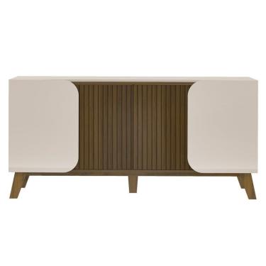 Imagem de Buffet 4 Portas Sala De Jantar 160 Cm 4505 Off White Pinho Arly Off White Pinho