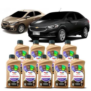 Imagem de Kit Troca Oleo Cambio Automatico Fluidmatic LV MV ATF Dexron 6 Chevrol